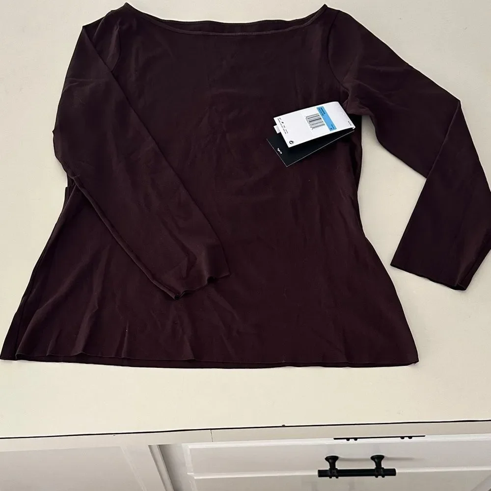 Brown Women's Training Top